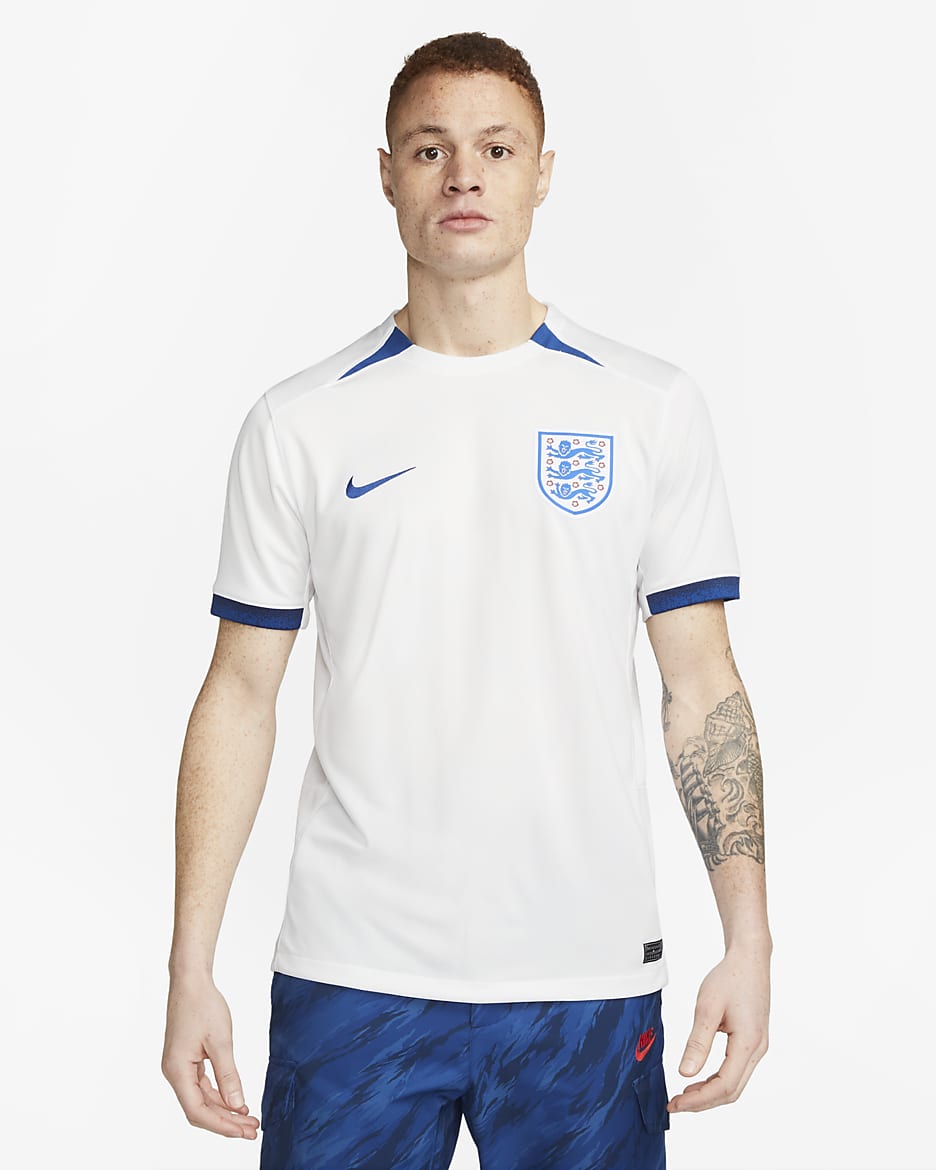 England 2023 Stadium Home Men s Nike Dri FIT Football Shirt